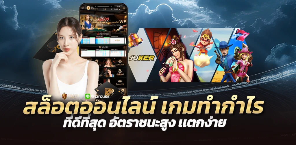 สล็อตออนไลน์ เกมทำกำไรที่ดีที่สุด อัตราชนะสูง เเตกง่าย